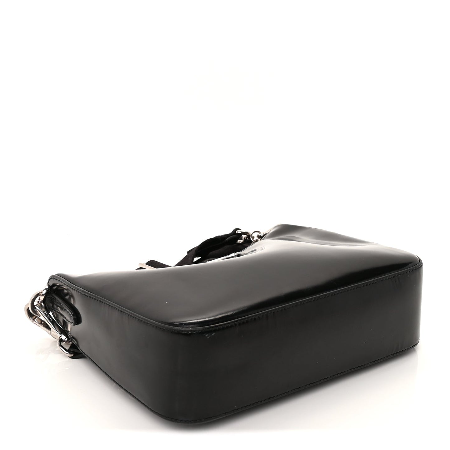Prada Calfskin Re-Edition 2005 Shoulder Bag  Black