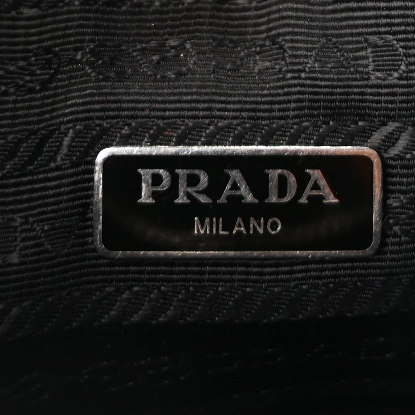 Prada Calfskin Re-Edition 2005 Shoulder Bag  Black