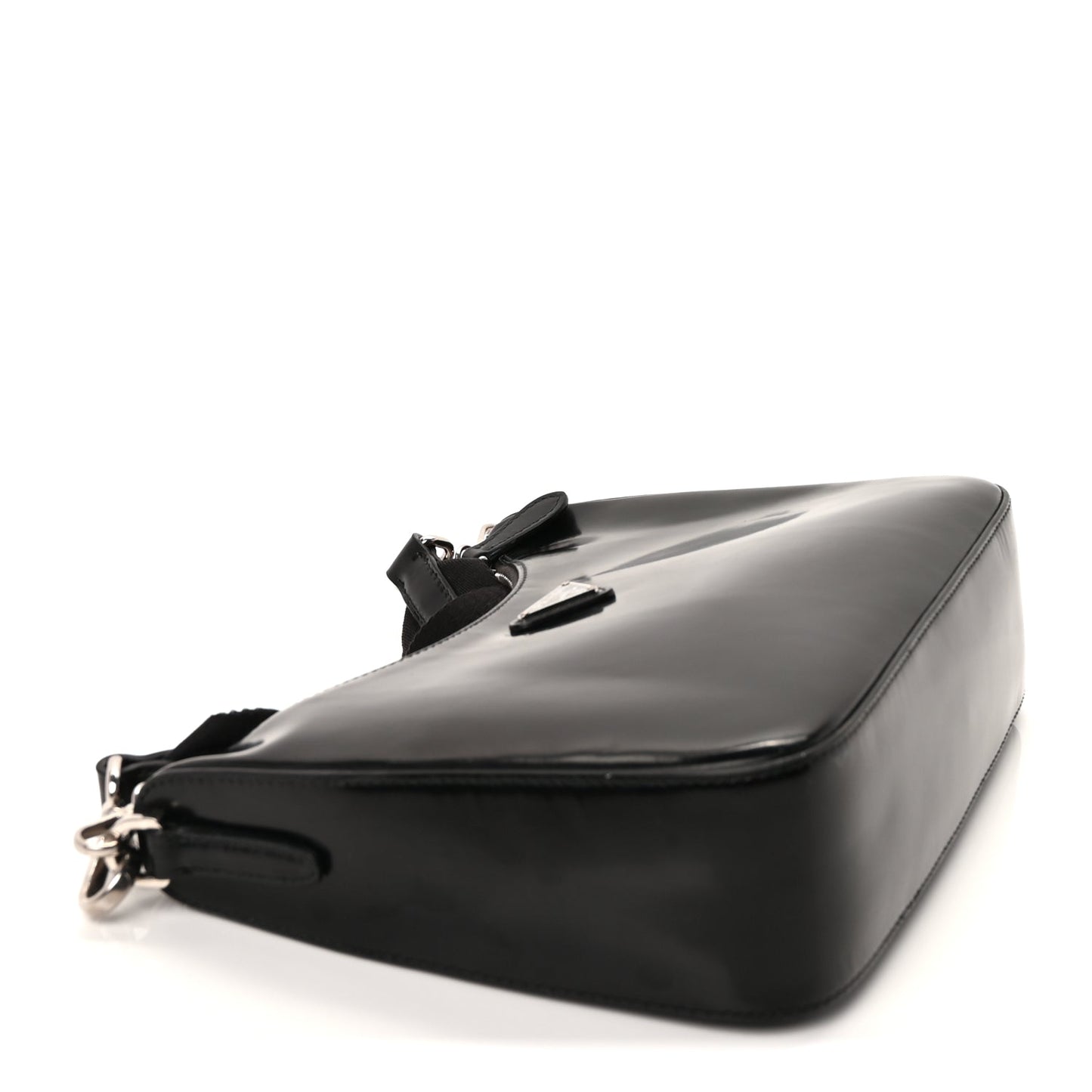 Prada Calfskin Re-Edition 2005 Shoulder Bag  Black