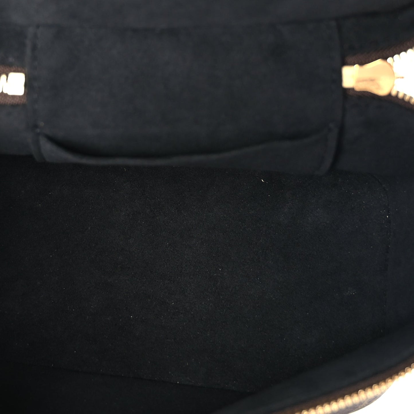 Louis Vuitton Reverse Monogram Vanity Chain Pouch Black