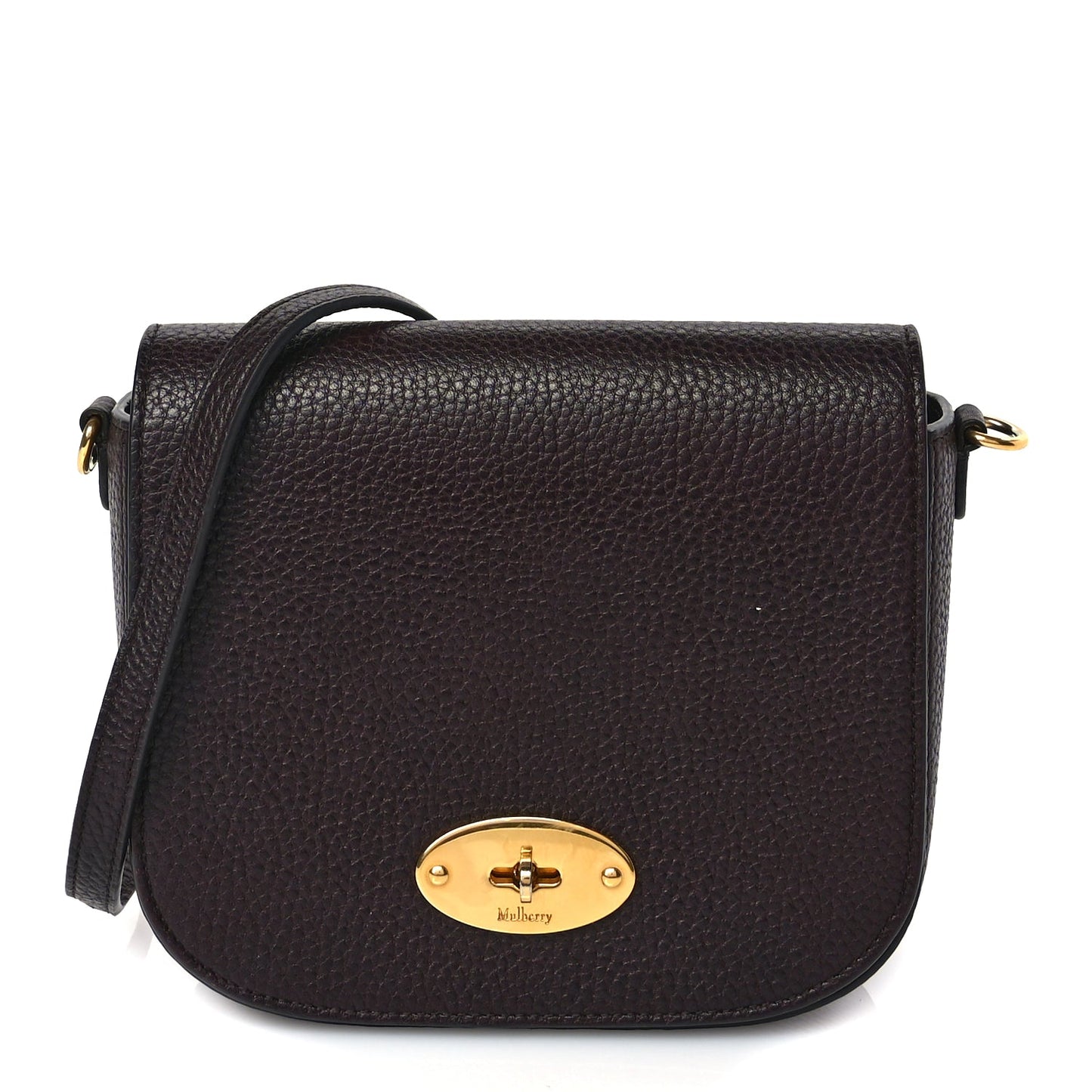 Mulberry Grain Vegetable Tanned Calfskin Small Darley Satchel Oxblood