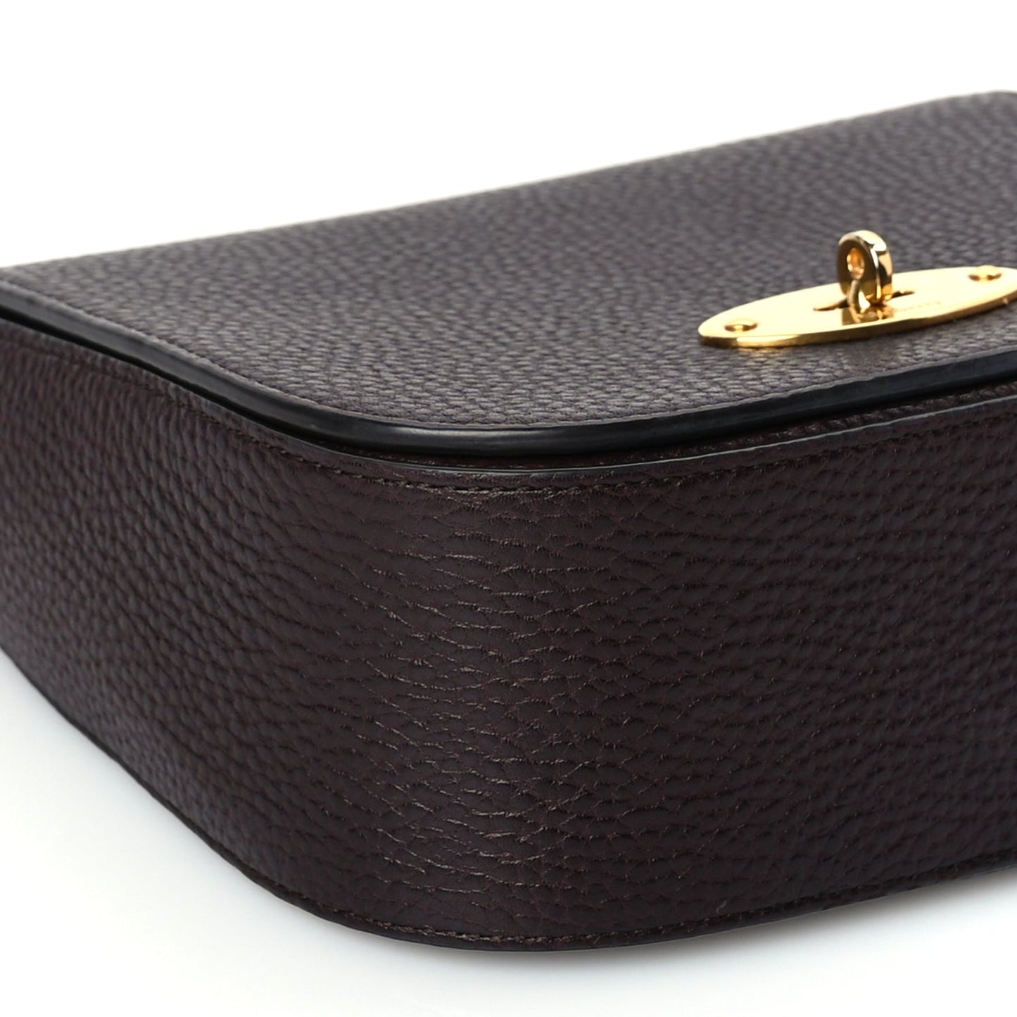Mulberry Grain Vegetable Tanned Calfskin Small Darley Satchel Oxblood