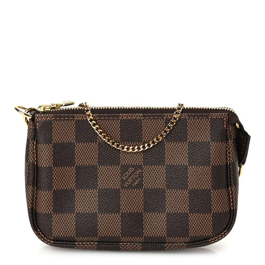 Louis Vuitton Damier Ebene Mini Pochette Accessories