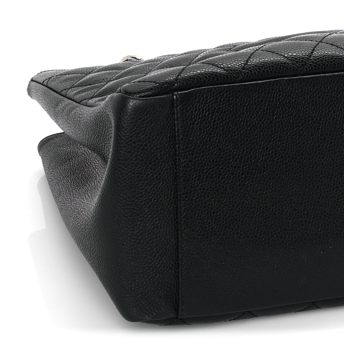 Chanel Caviar Quilted Grand Shopping Tote GST Black