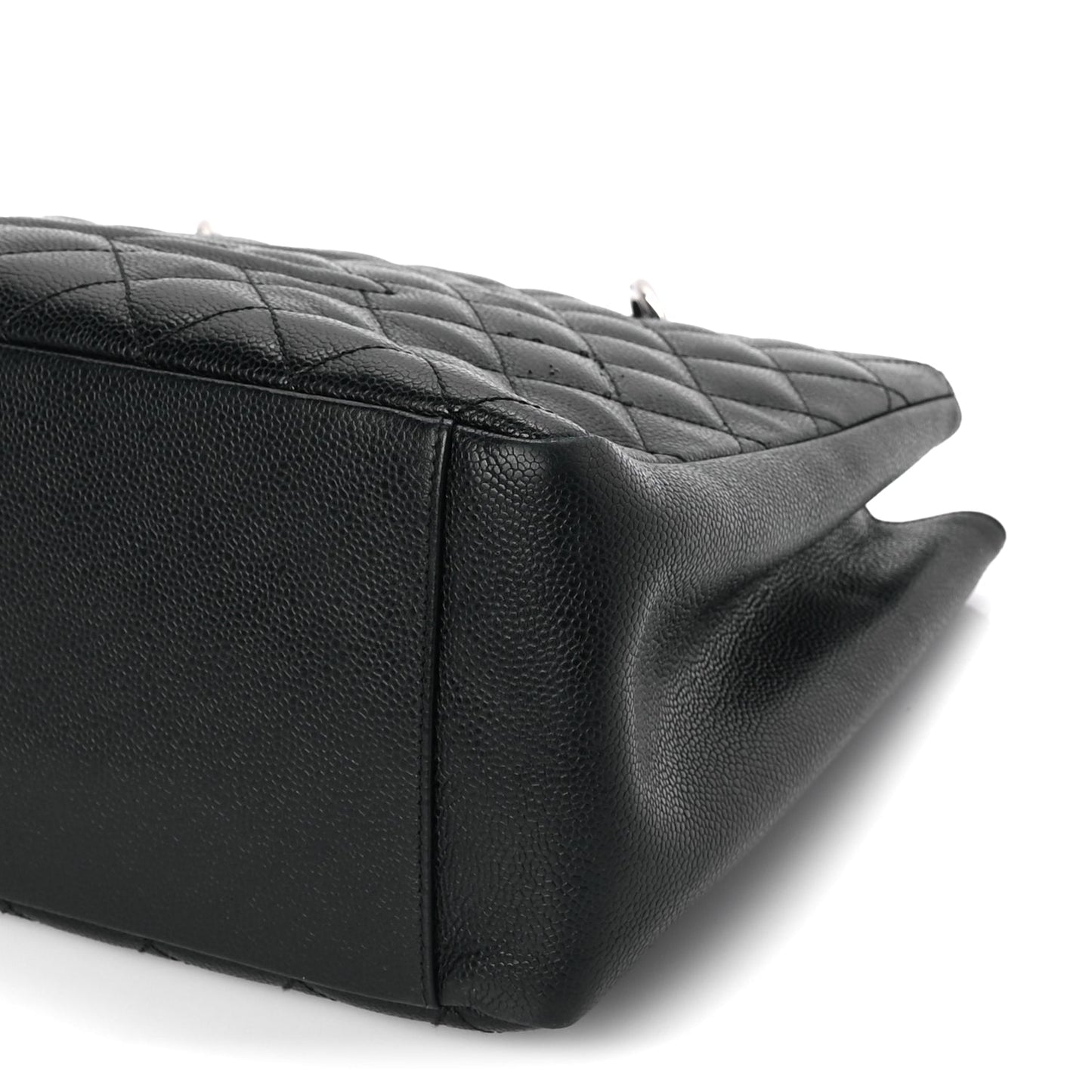 Chanel Caviar Quilted Grand Shopping Tote GST Black