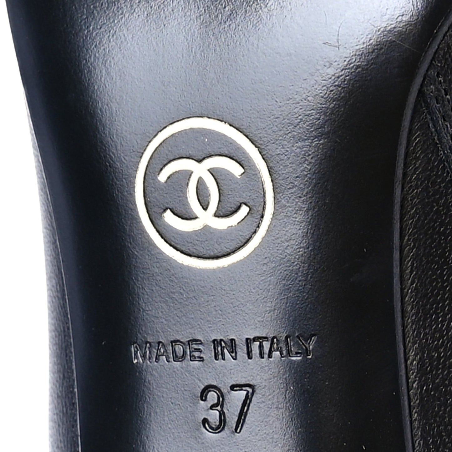 Chanel Calfskin Cap Toe Ankle Boots 37