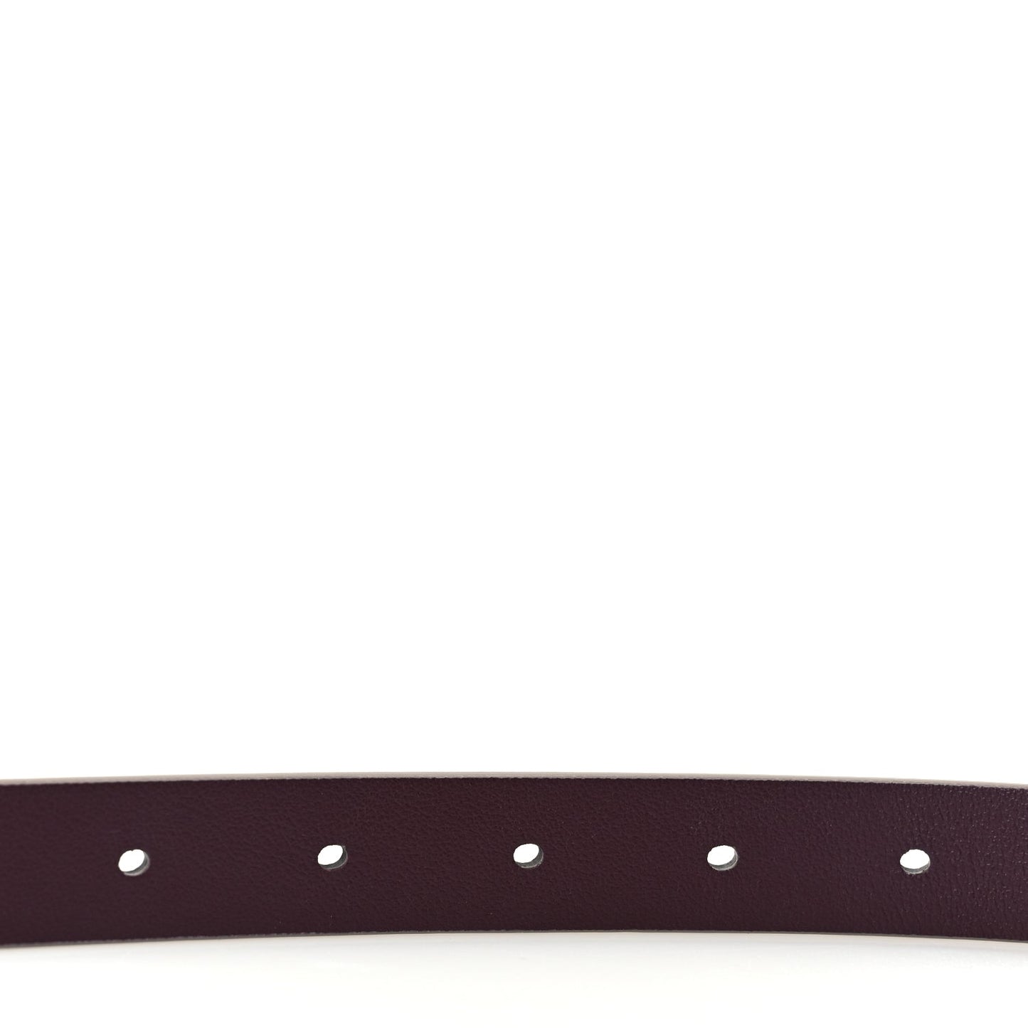 Christian Dior Calfskin Reversible Saddle Belt 75 30 Mauve Purple