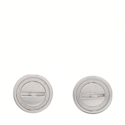 Cartier 18K White Gold LOVE Earrings