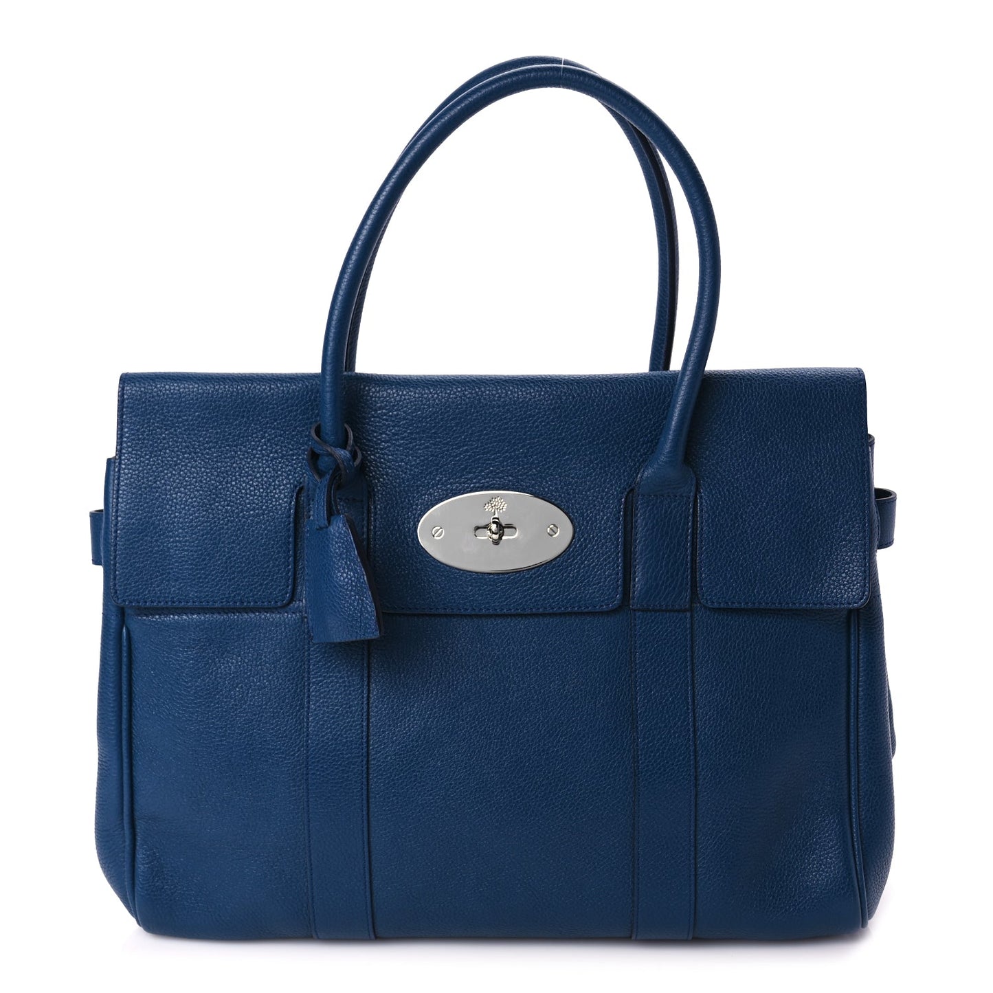 Mulberry Small Classic Grain Bayswater Midnight Blue