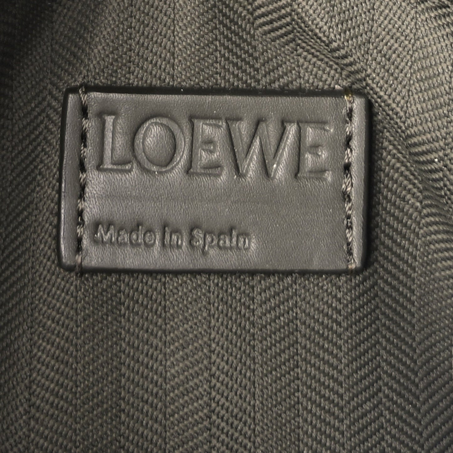 Loewe Satin Calfskin Mini Camera Bag Olive Green