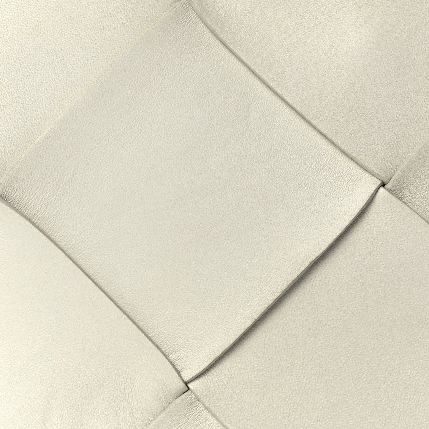 Bottega Veneta Nappa Maxi Blown Up Intrecciato Pouch Clutch  Optic White