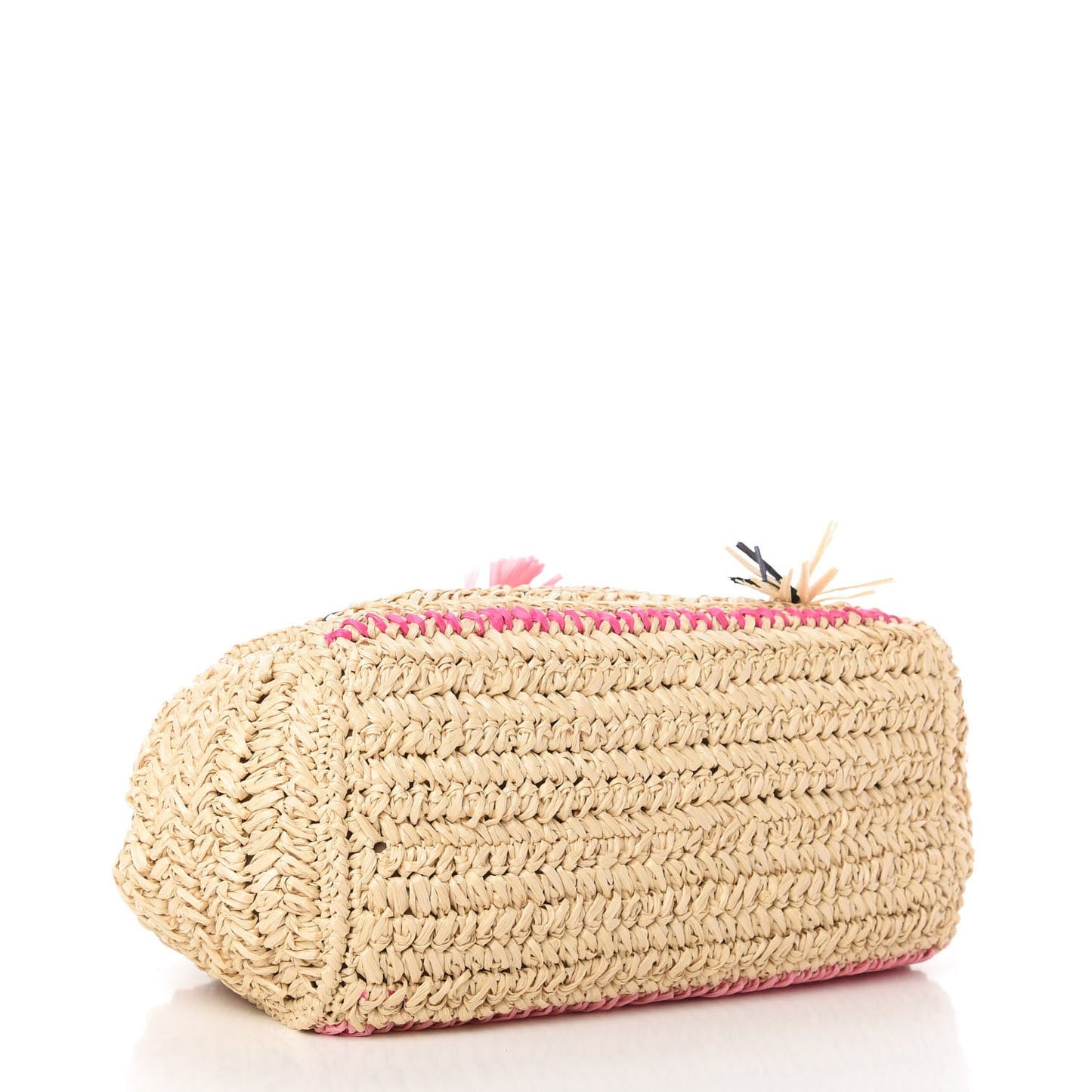 Prada Raffia Small Canapa Tote Naturale