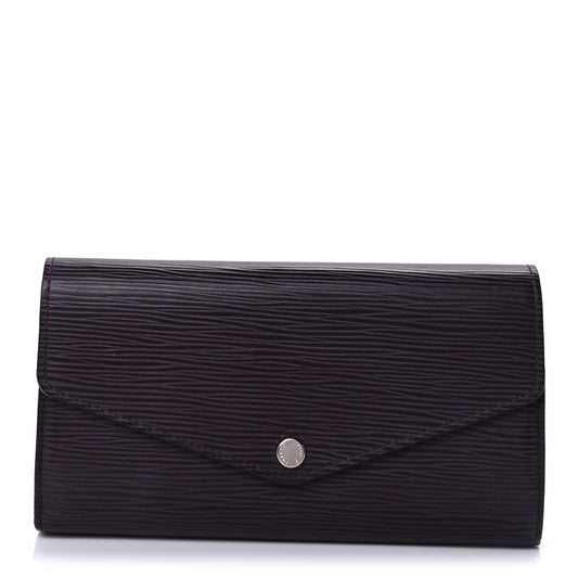 Louis Vuitton Epi Sarah Wallet NM Purple