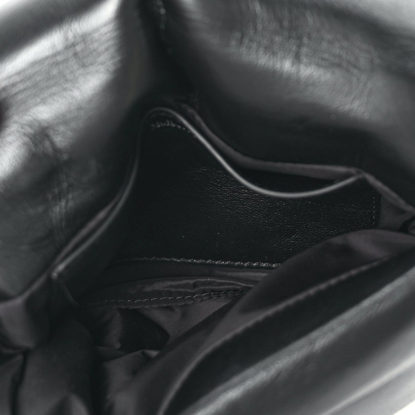 Mulberry Nappa Pillow Quilted Little Softie Bag Black