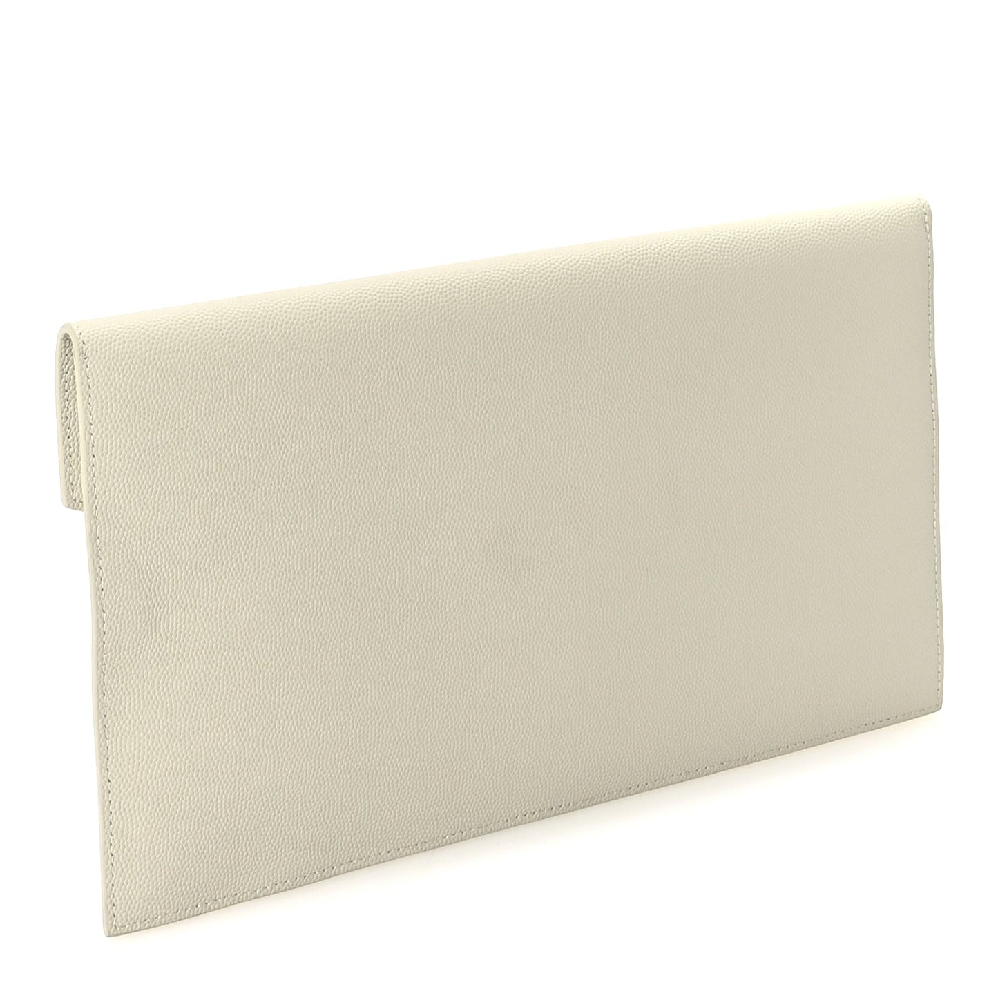 Saint Laurent Grain De Poudre Uptown Pouch Crema Soft