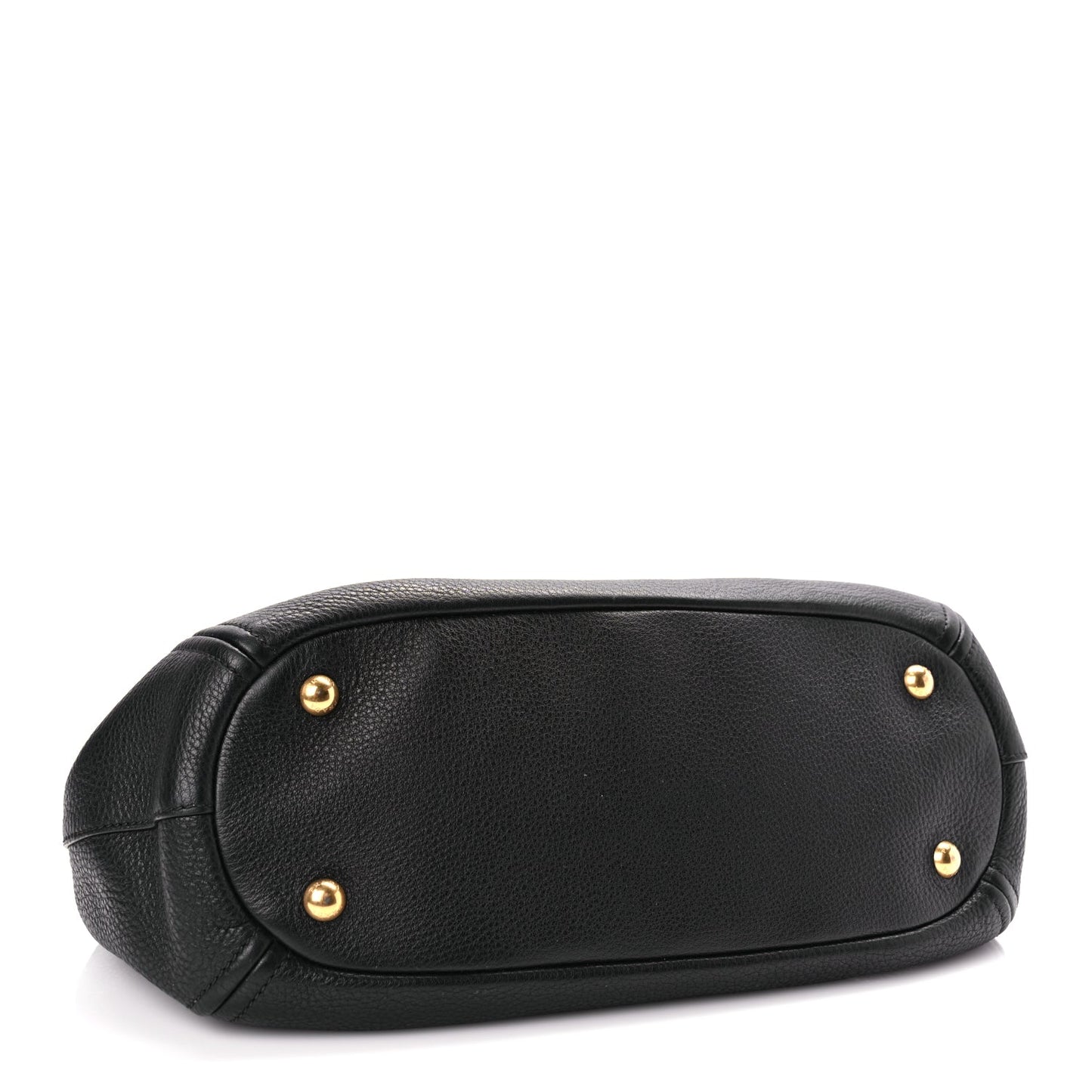 Prada Vitello Phenix Top Handle Bag Black