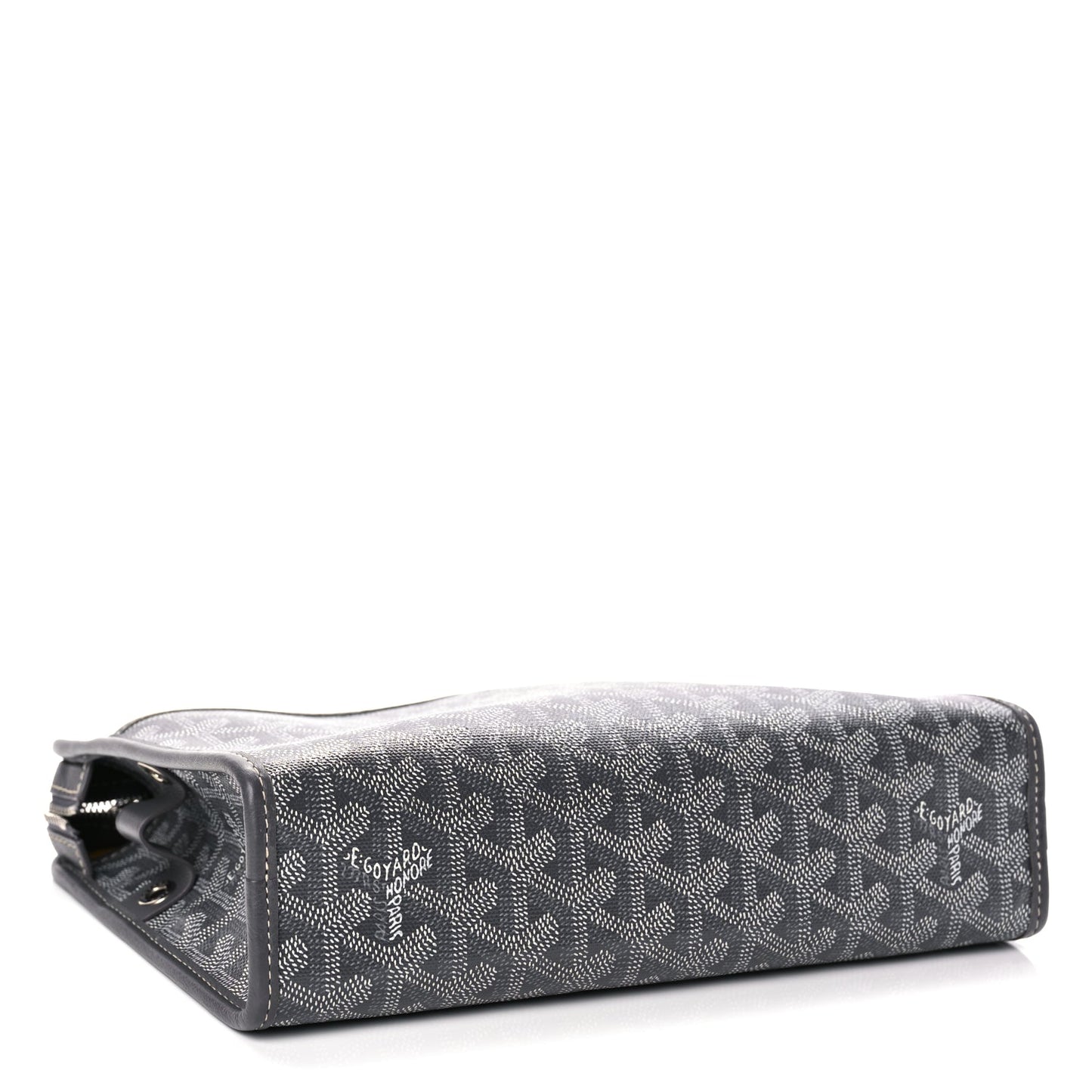 Goyard  Goyardine Jouvence Toiletry Pouch Grey
