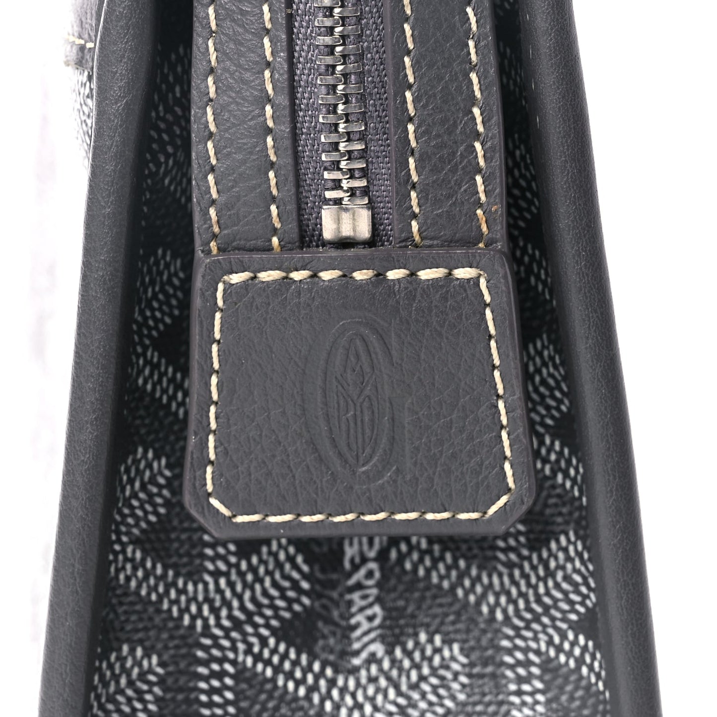 Goyard  Goyardine Jouvence Toiletry Pouch Grey