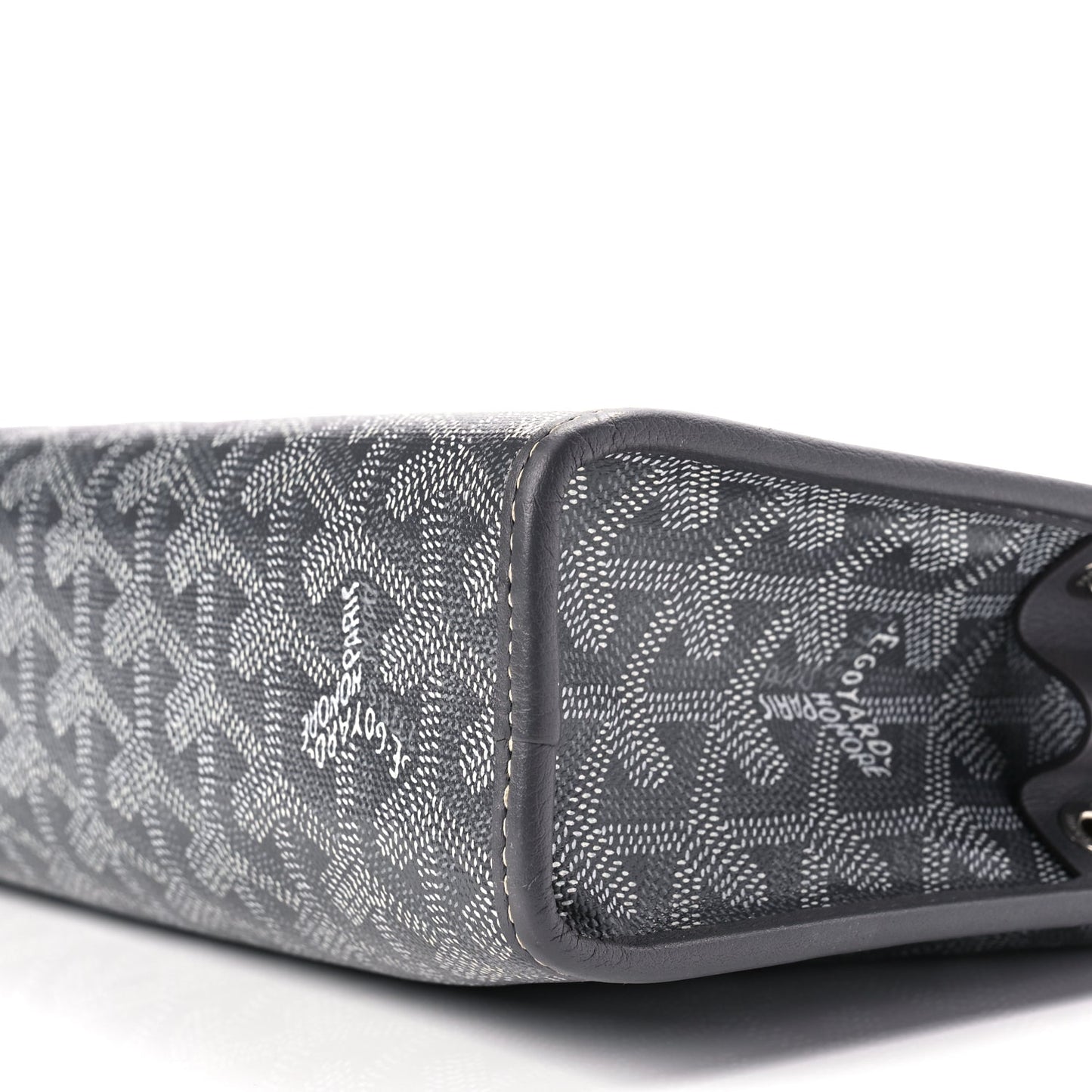 Goyard  Goyardine Jouvence Toiletry Pouch Grey