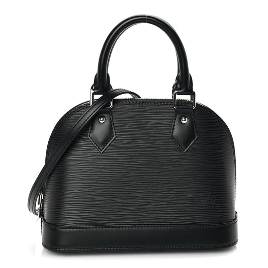 Louis Vuitton Epi Alma BB Black