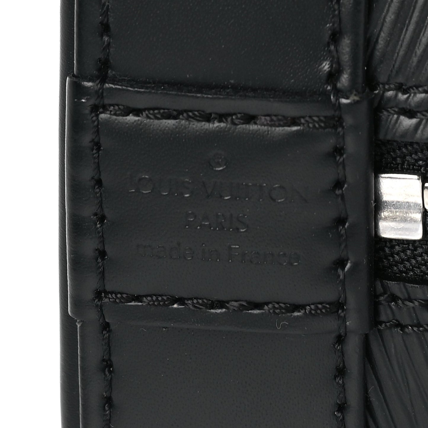 Louis Vuitton Epi Alma BB Black
