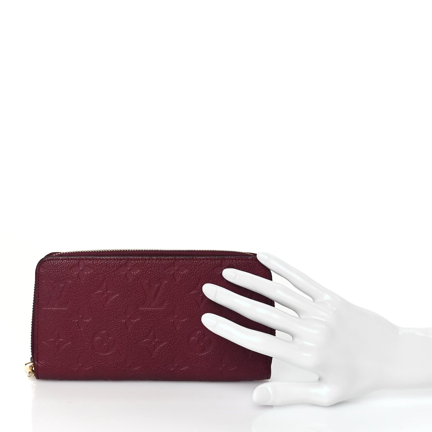 Louis Vuitton Empreinte Zippy Wallet Raisin