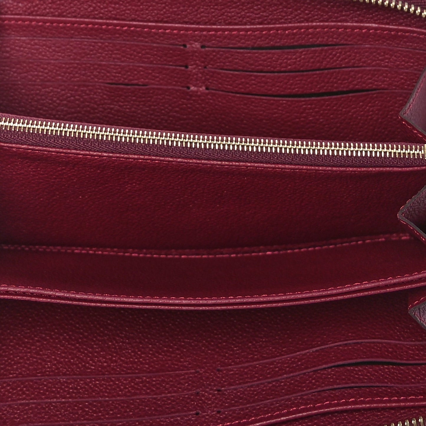 Louis Vuitton Empreinte Zippy Wallet Raisin