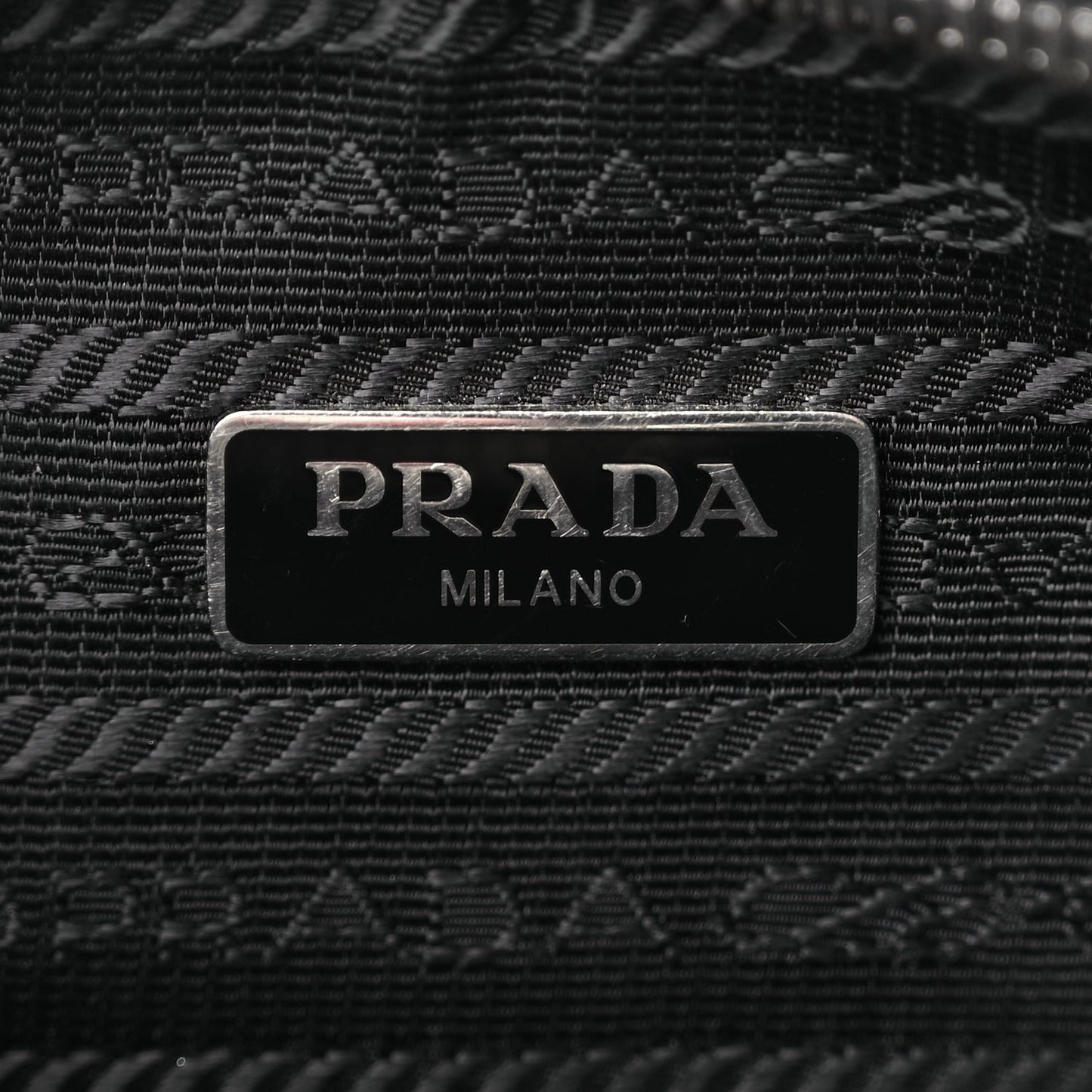 Prada Re-Nylon Saffiano Re-Edition 2005 Shoulder Bag Black