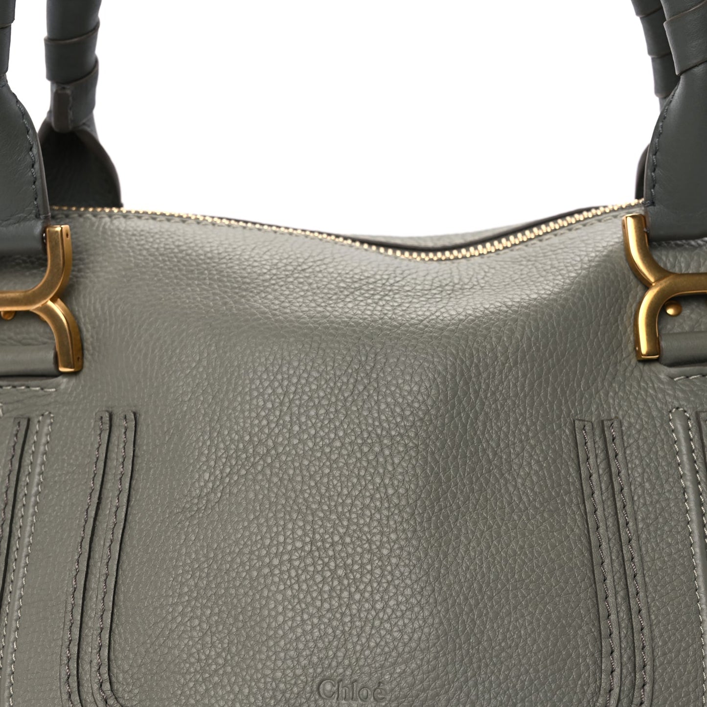 Chloe Calfskin Medium Marcie Satchel  Toscana Cypress