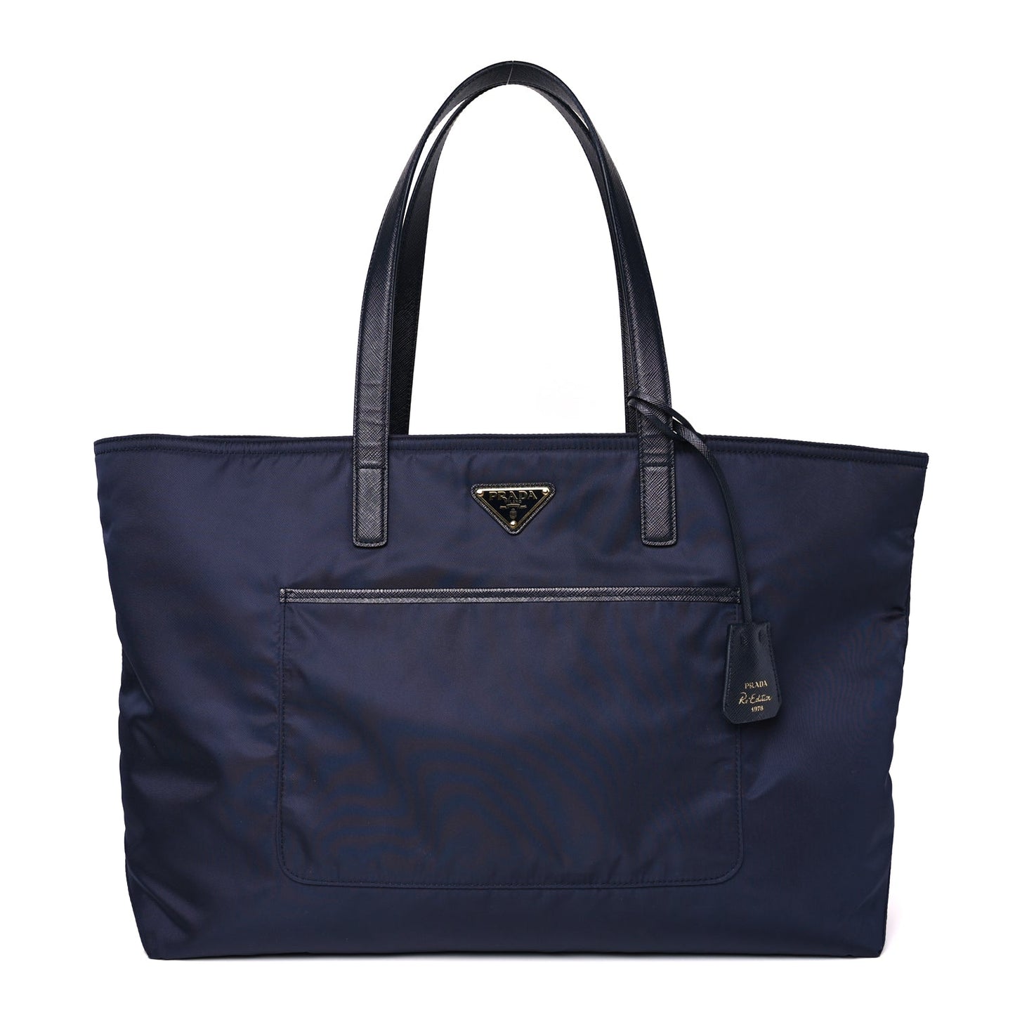 Prada Re-Nylon Saffiano Large Tote Baltico