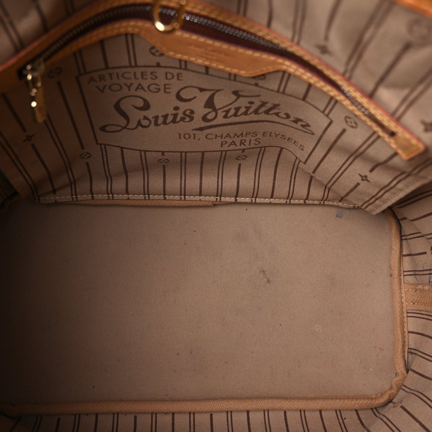 Louis Vuitton Monogram Neverfull MM Brown