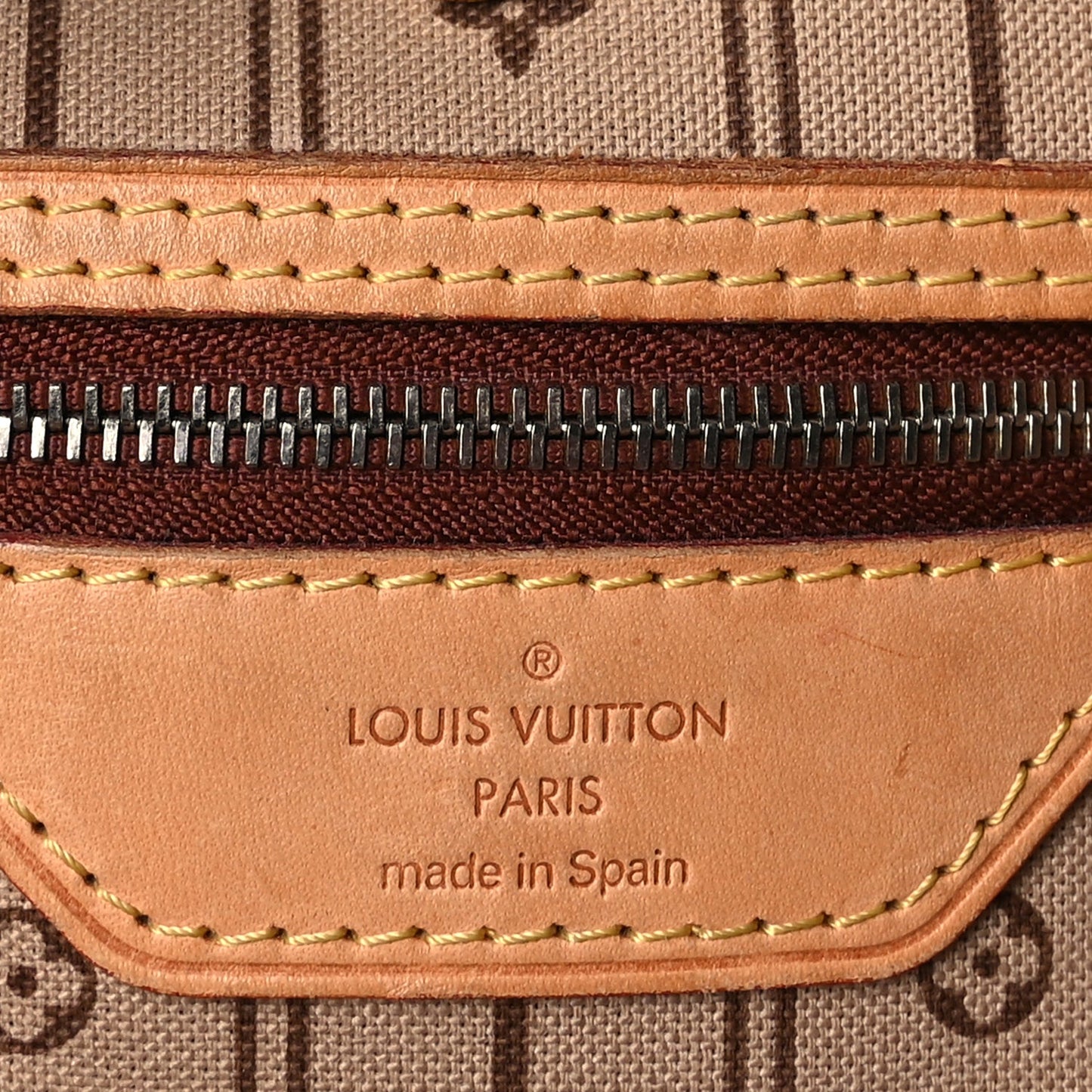 Louis Vuitton Monogram Neverfull MM Brown
