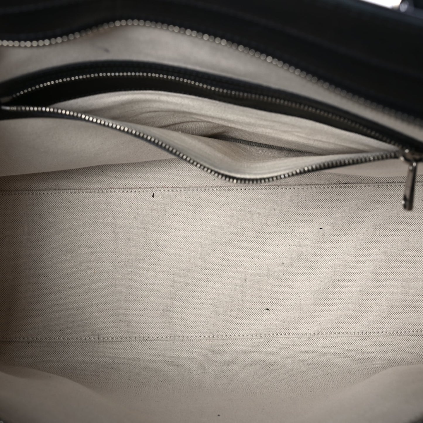 Gucci Calfskin GG Tennis Embossed Tote Bag Black