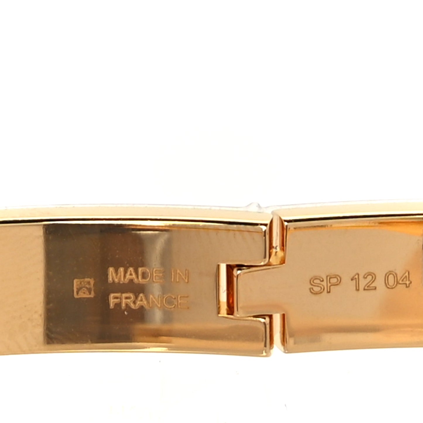 Hermes Enamel Mini Clic Kelly Bracelet PM Black