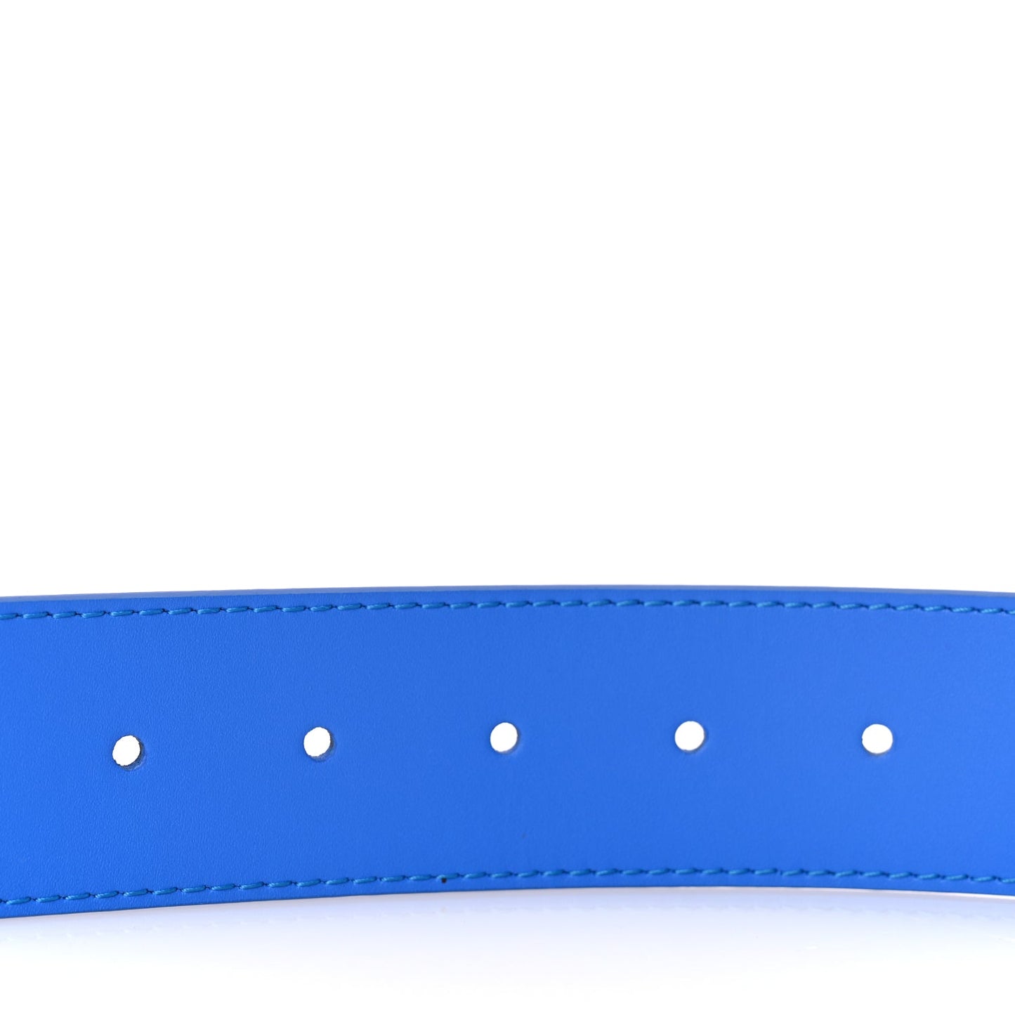 Louis Vuitton Monogram Clouds 40mm LV Initiales Belt 90 36 Blue