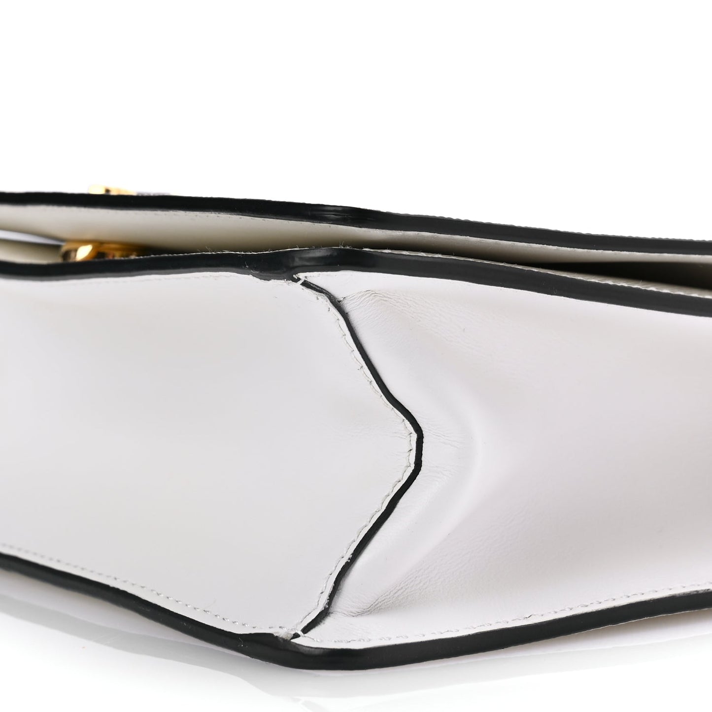 Prada Saffiano Chain Shoulder Bag  White