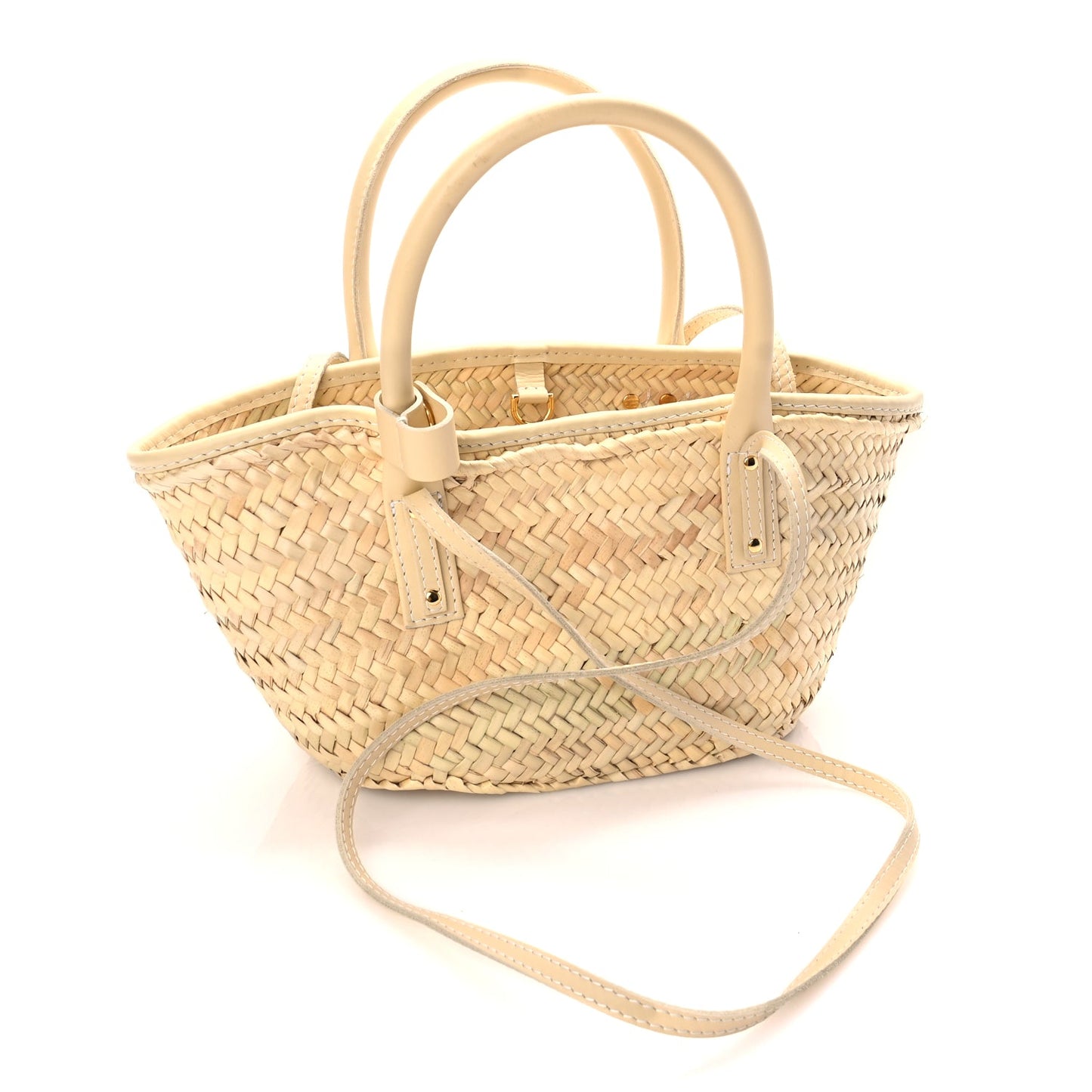 Jacquemus Small Soli Basket Ivory