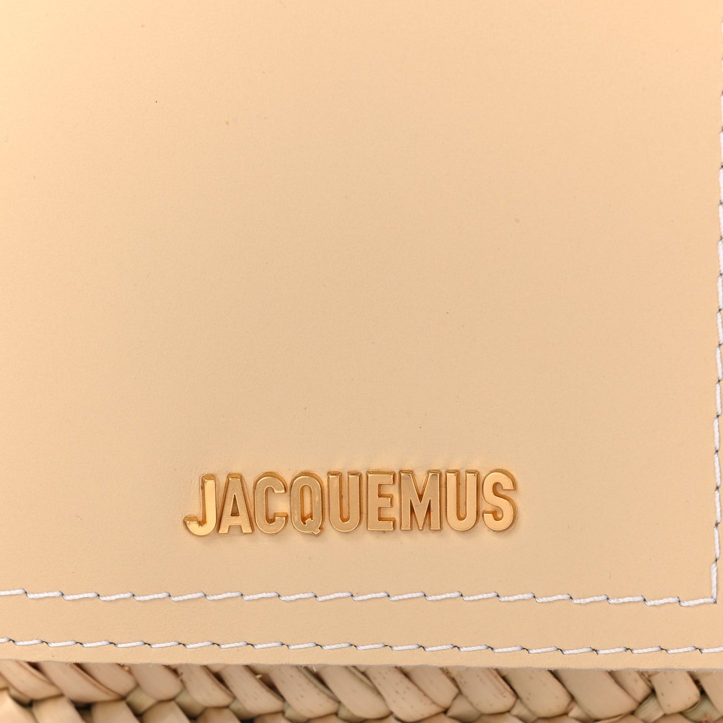 Jacquemus Small Soli Basket Ivory