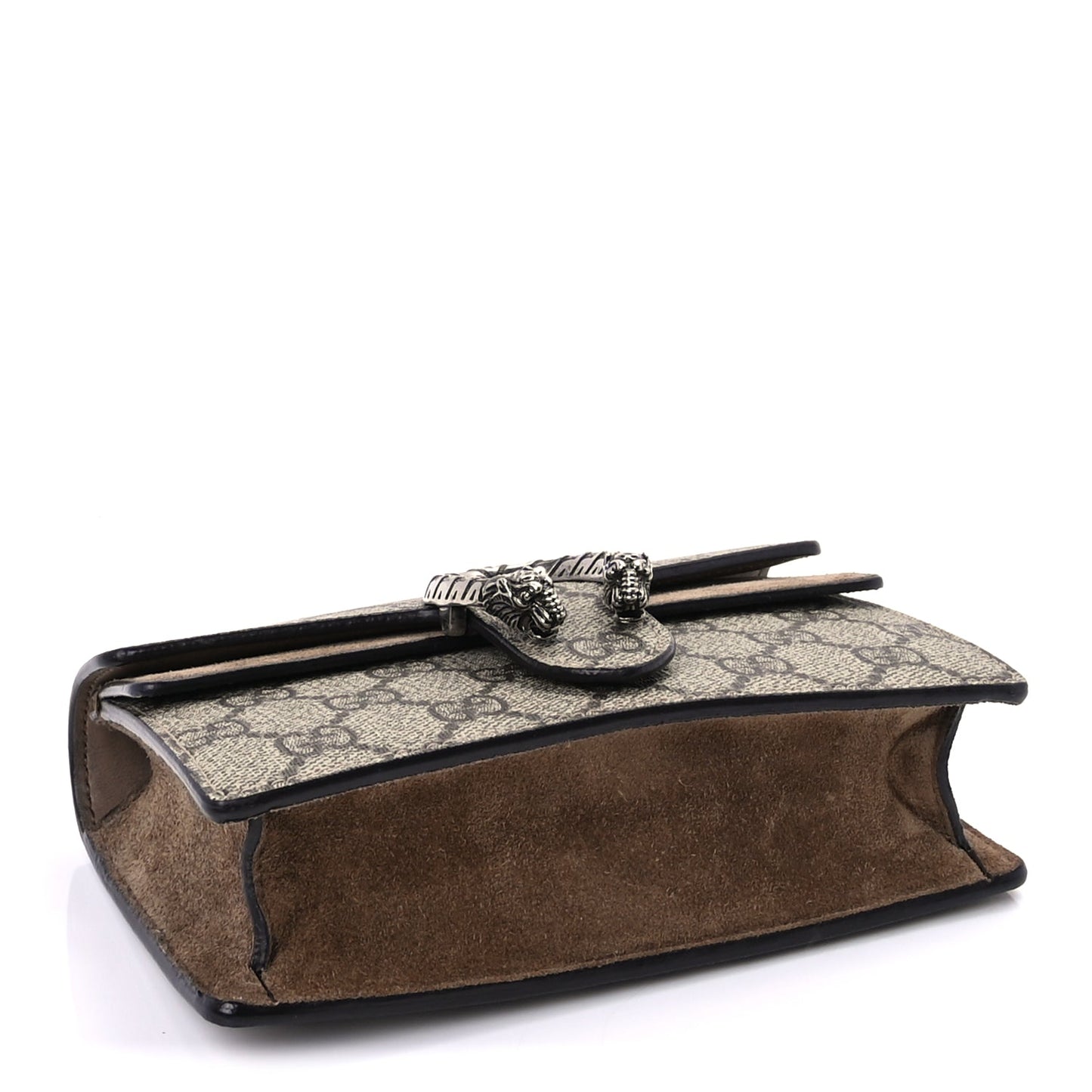 Gucci GG Supreme Monogram Super Mini Dionysus Shoulder Bag  Taupe