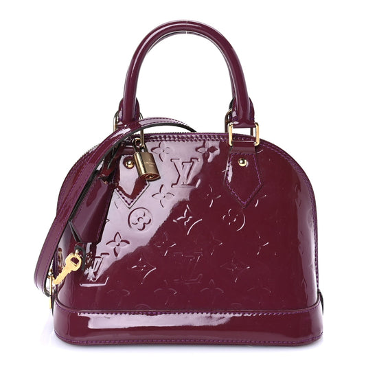 Louis Vuitton Vernis Alma BB Amethyste