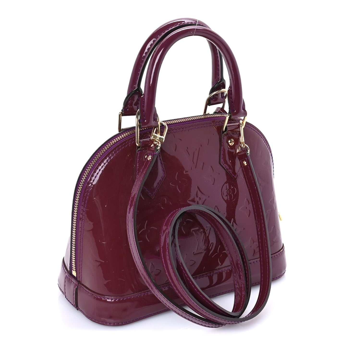 Louis Vuitton Vernis Alma BB Amethyste