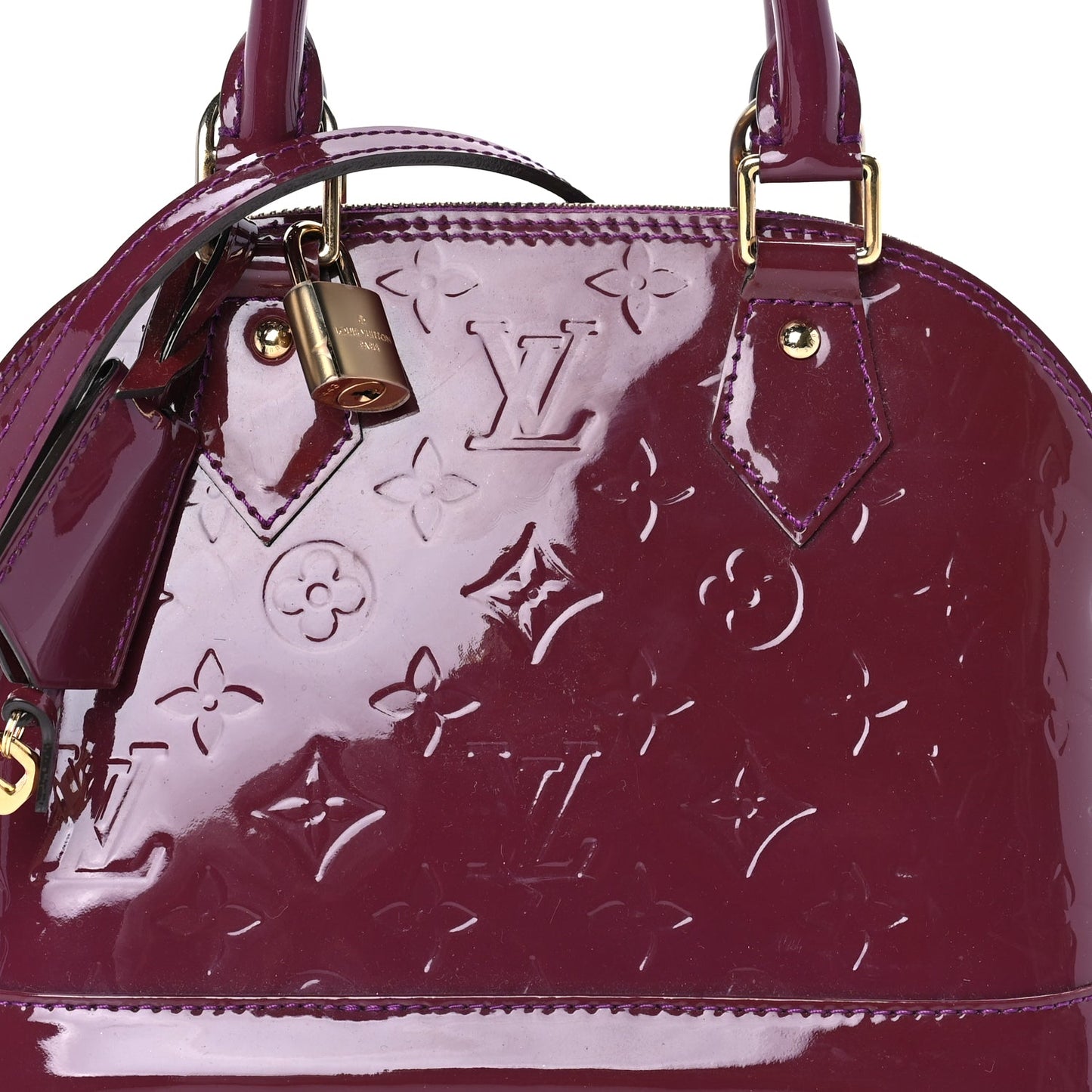 Louis Vuitton Vernis Alma BB Amethyste