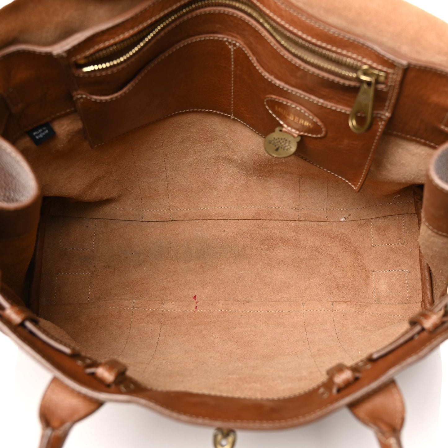 Mulberry Natural Leather Bayswater Oak