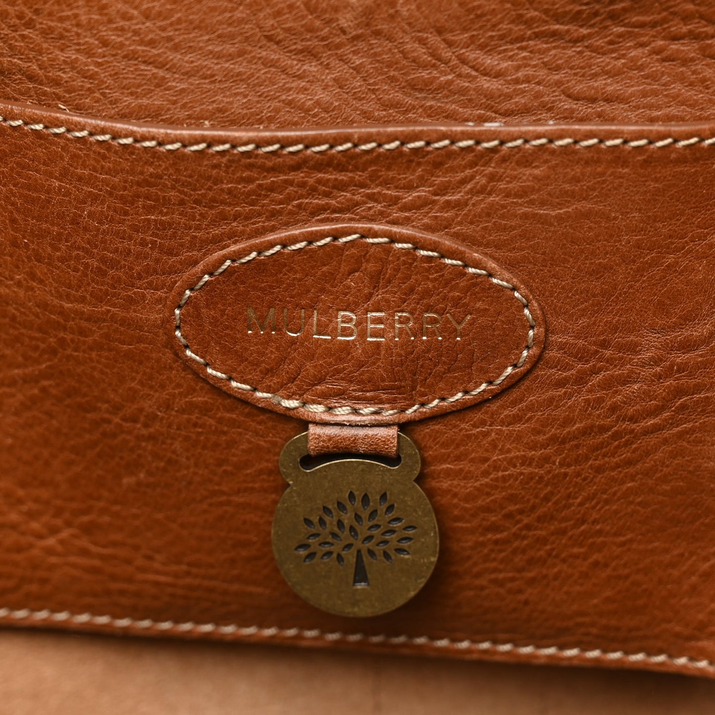 Mulberry Natural Leather Bayswater Oak