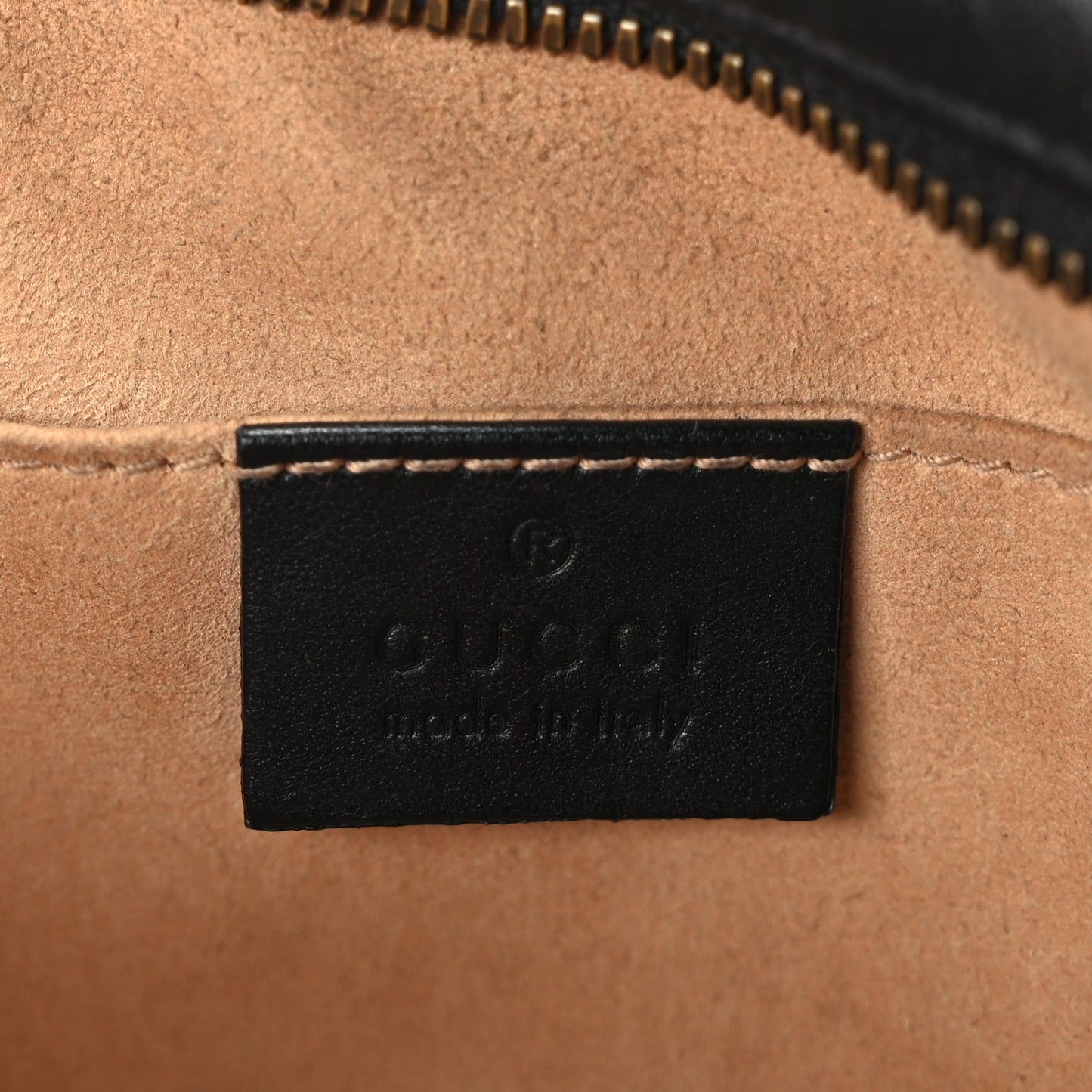 Gucci Calfskin Matelasse Small GG Marmont Chain Shoulder Bag