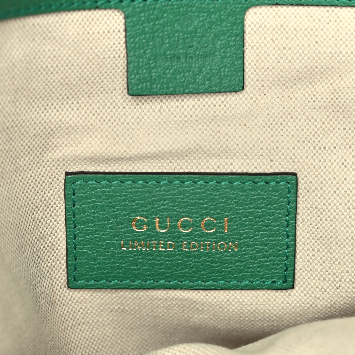 Gucci GG Supreme Monogram Flora Web Small Ophidia Day Backpack Green
