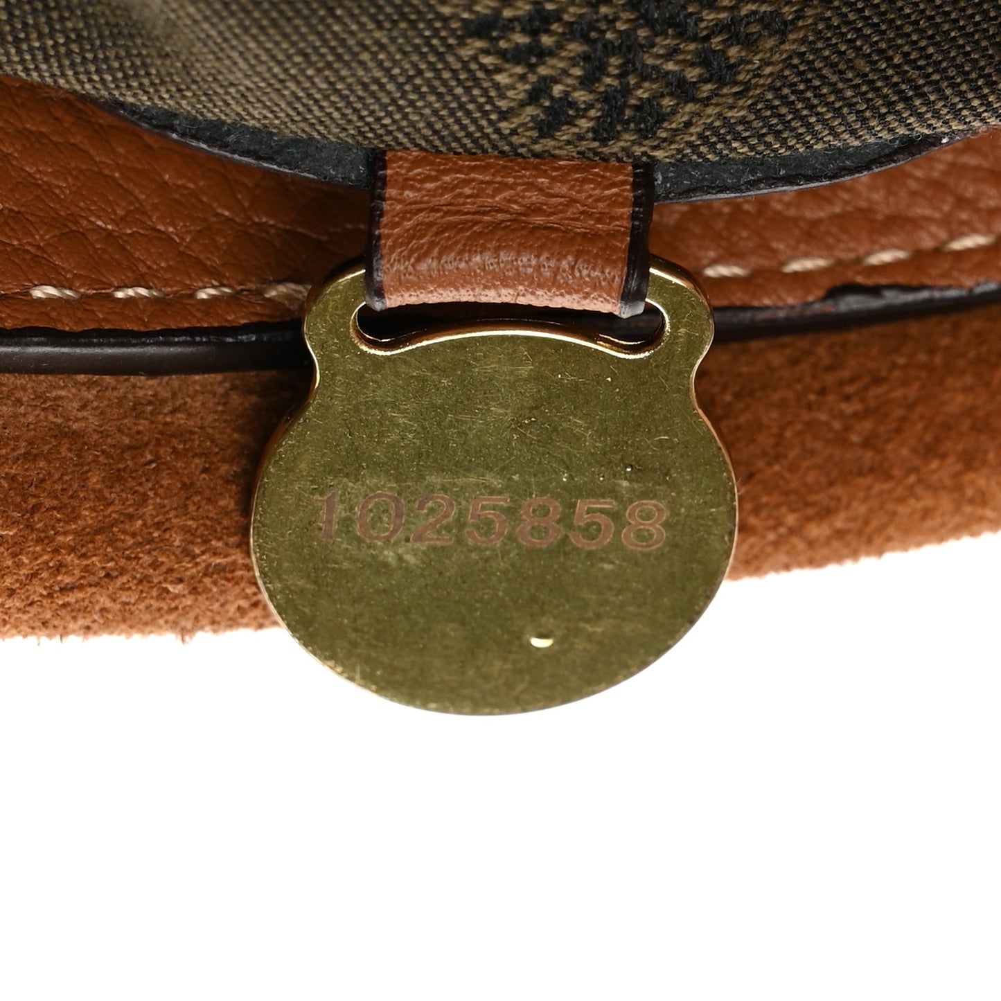 Mulberry Grained Calfskin Oversized Edie Oak Oak
