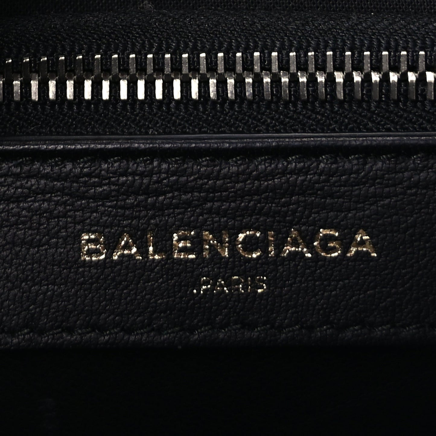 Balenciaga Agneau Small Bazar Shopper Tote  Black