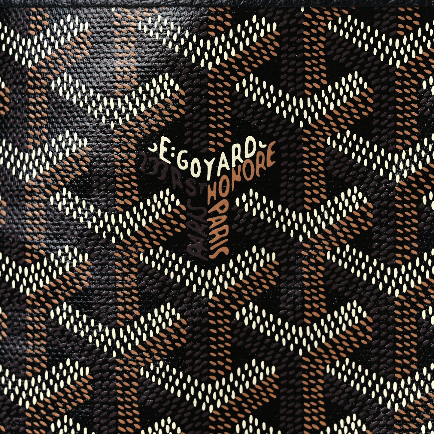 Goyard Goyardine Saint Louis PM Black