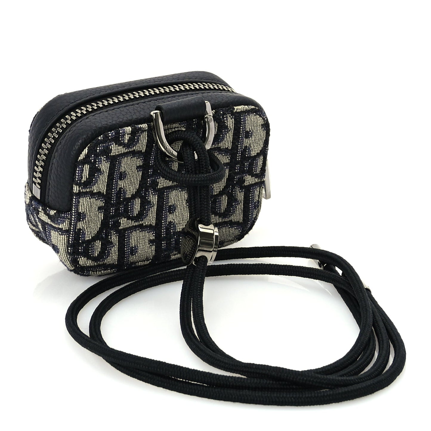 Christian Dior Oblique D-Touch Nano Horizontal Pouch Blue